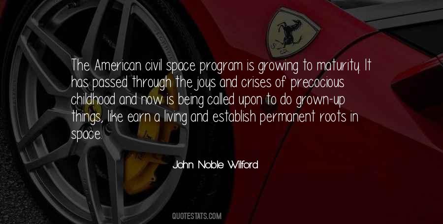 Quotes About Space Program #1264306