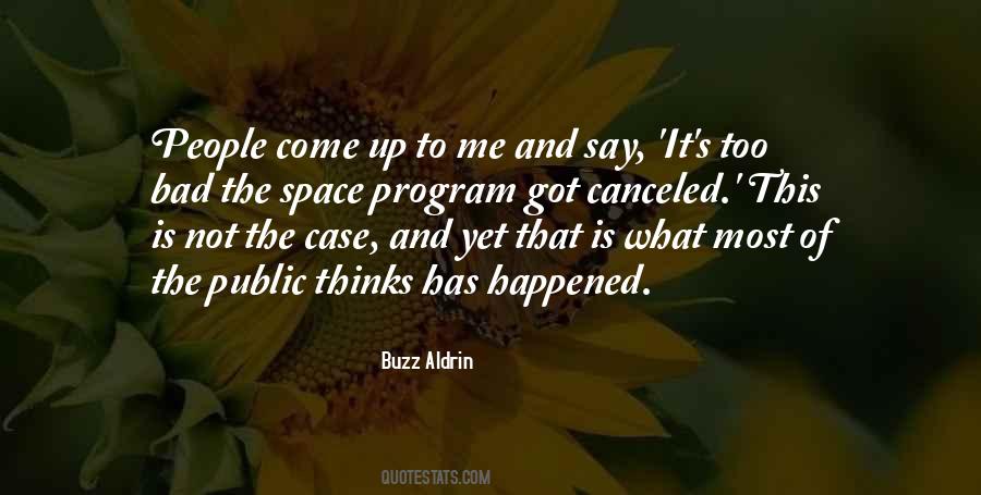 Quotes About Space Program #1309760