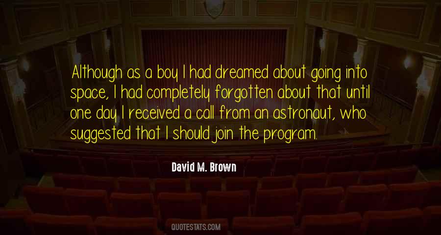 Quotes About Space Program #703737