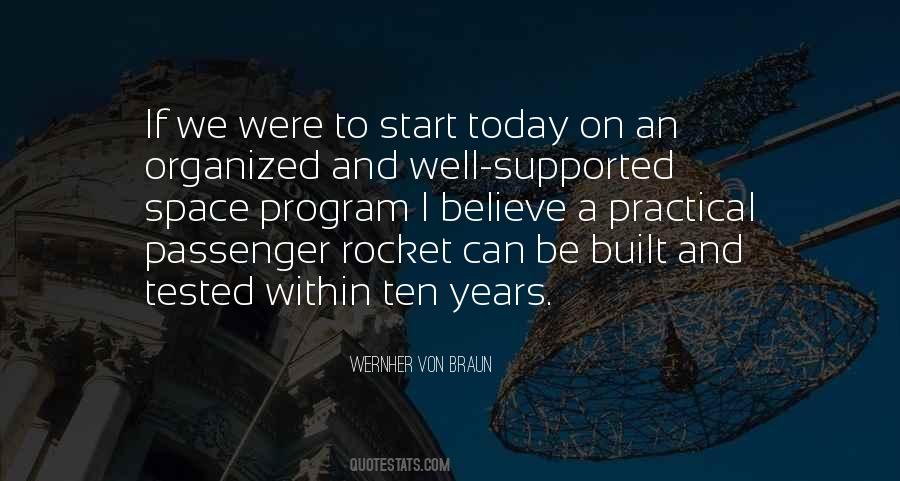 Quotes About Space Program #765238