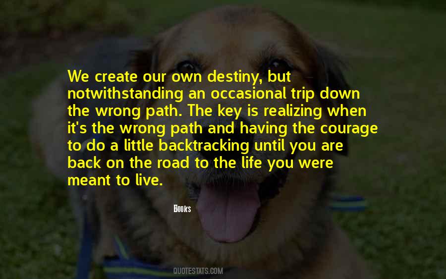 Quotes About Our Own Destiny #224340