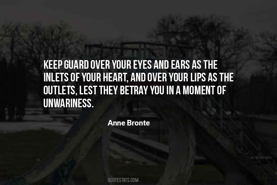 Quotes About Keep Your Guard Up #891560