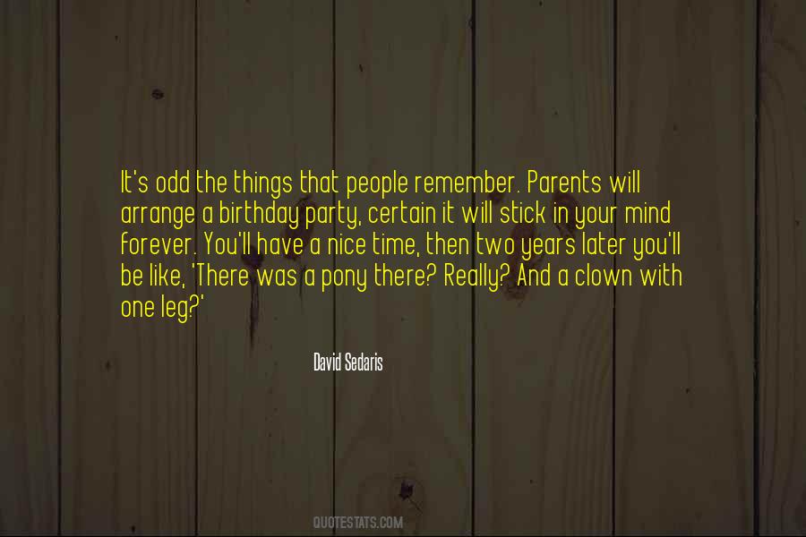 Quotes About Time With Parents #814634