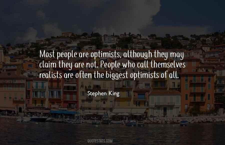 Quotes About Optimists #499800