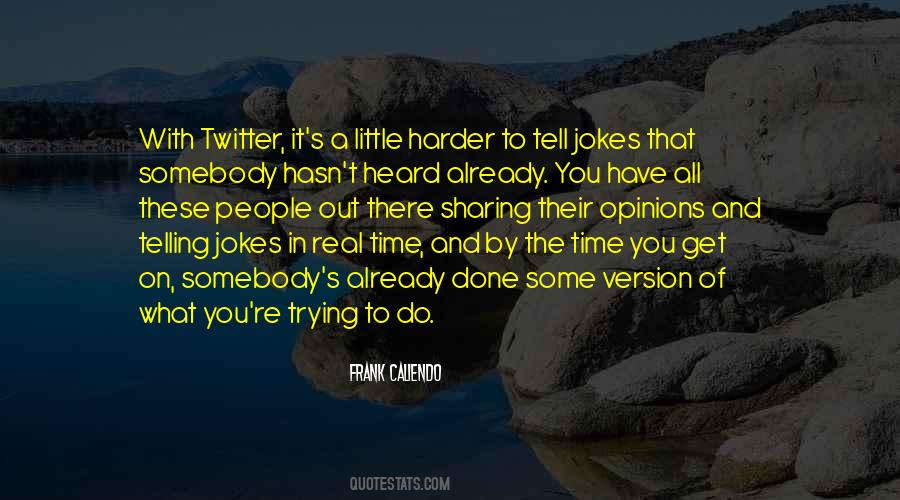 Quotes About Telling Jokes #1061950