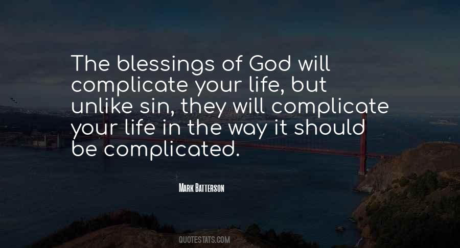 Quotes About The Blessings Of God #1766839