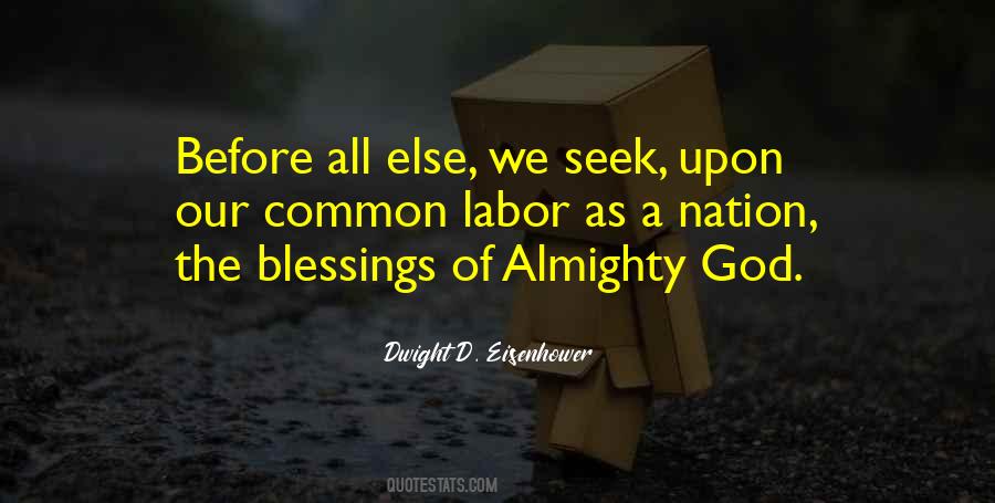 Quotes About The Blessings Of God #18536