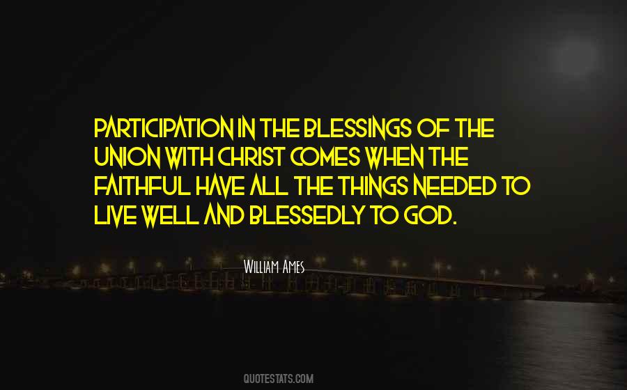 Quotes About The Blessings Of God #191192