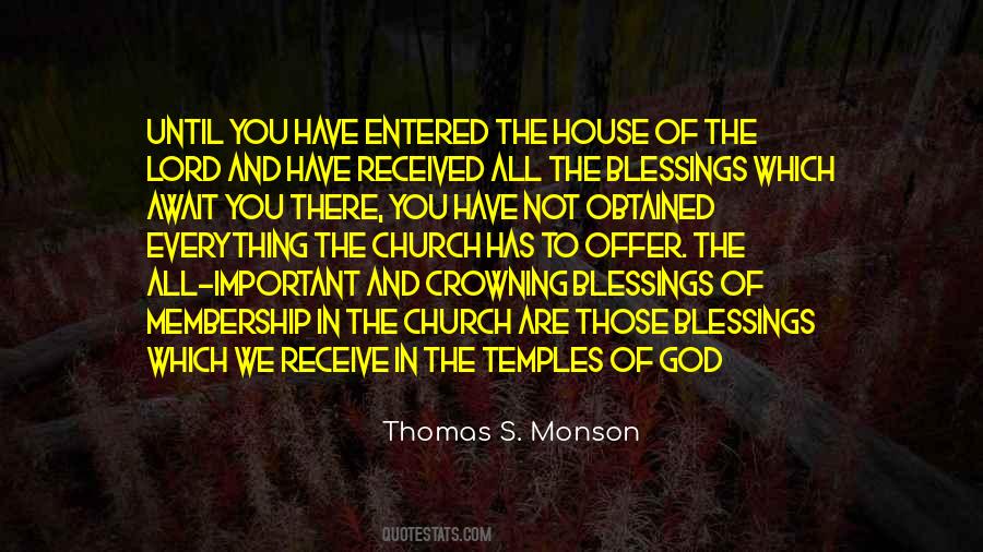 Quotes About The Blessings Of God #371810