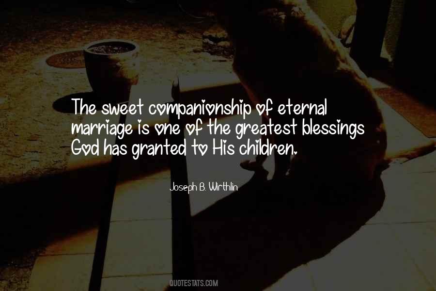 Quotes About The Blessings Of God #438037