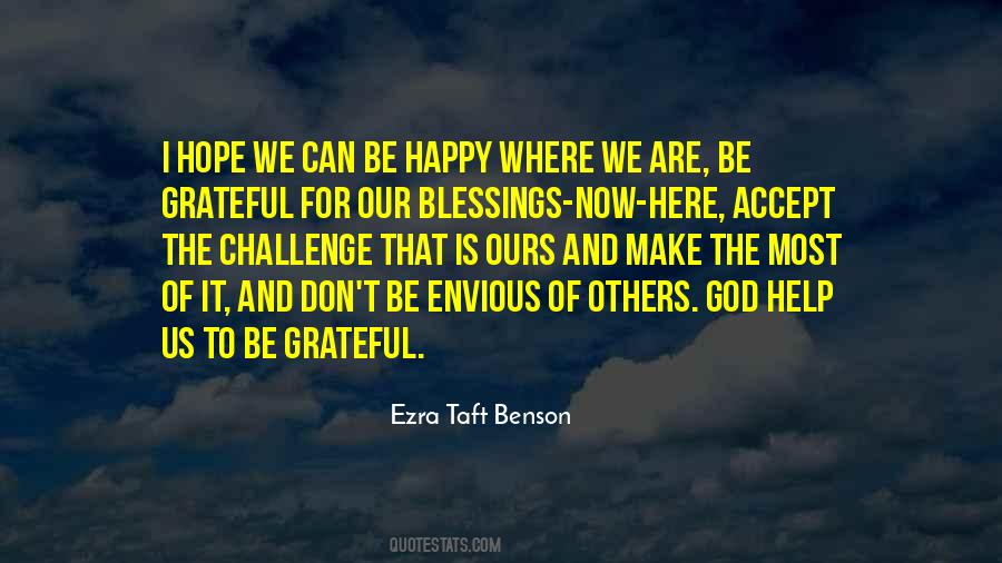 Quotes About The Blessings Of God #497848