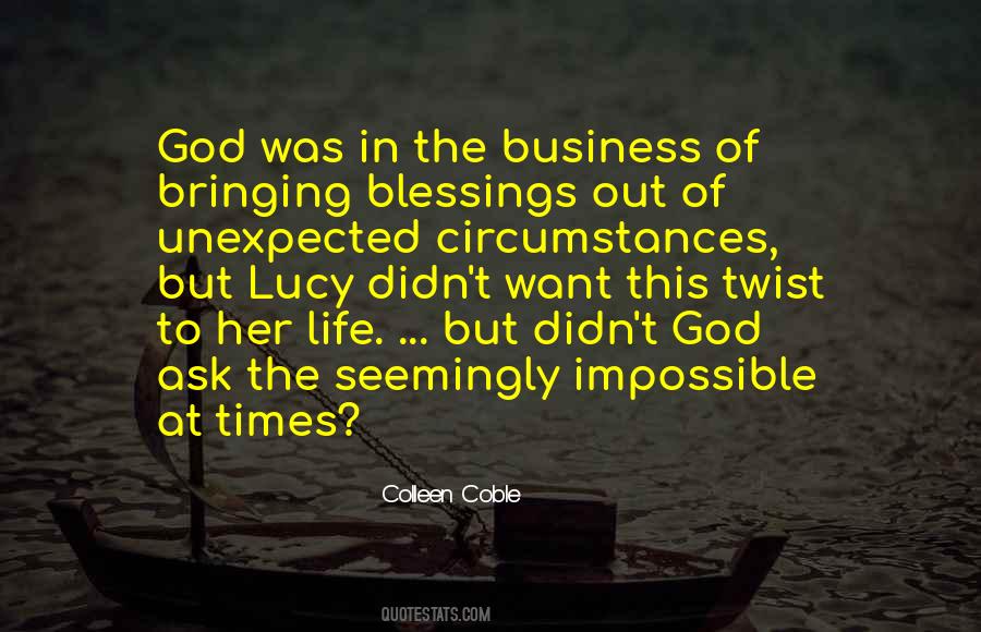 Quotes About The Blessings Of God #732346