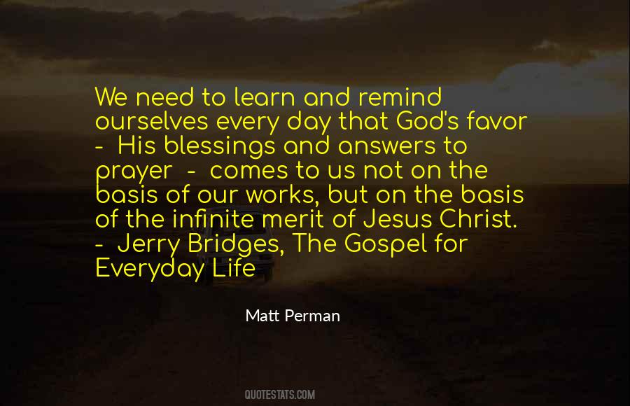 Quotes About The Blessings Of God #795596