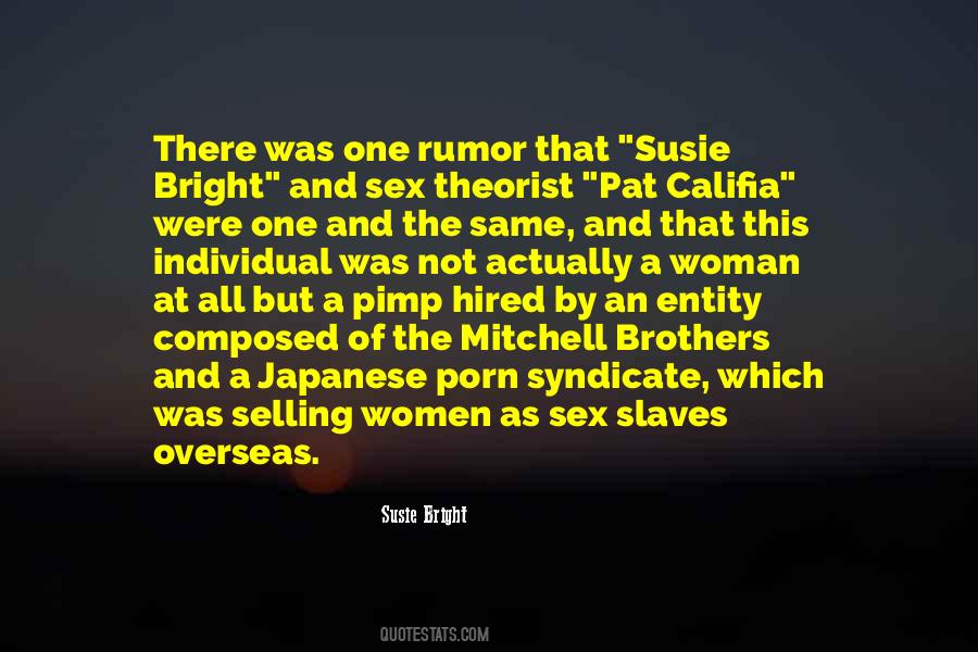 Sex Work Abolitionists Quotes #784541