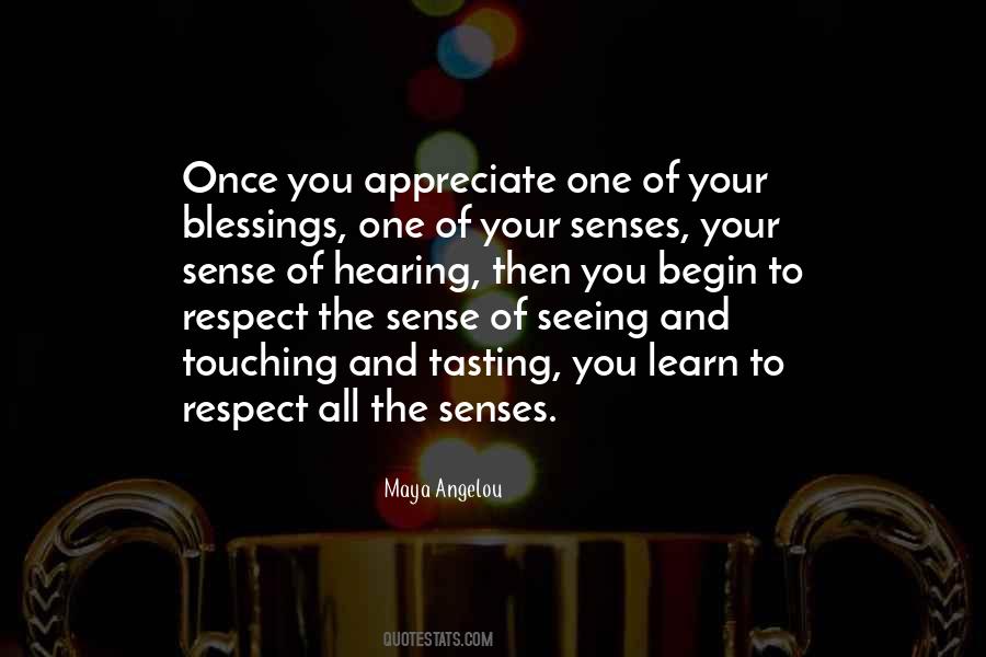 Your Senses Quotes #252520