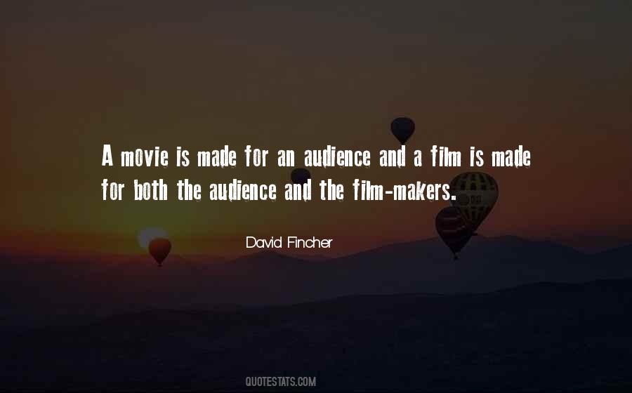 Quotes About Movie Makers #419437