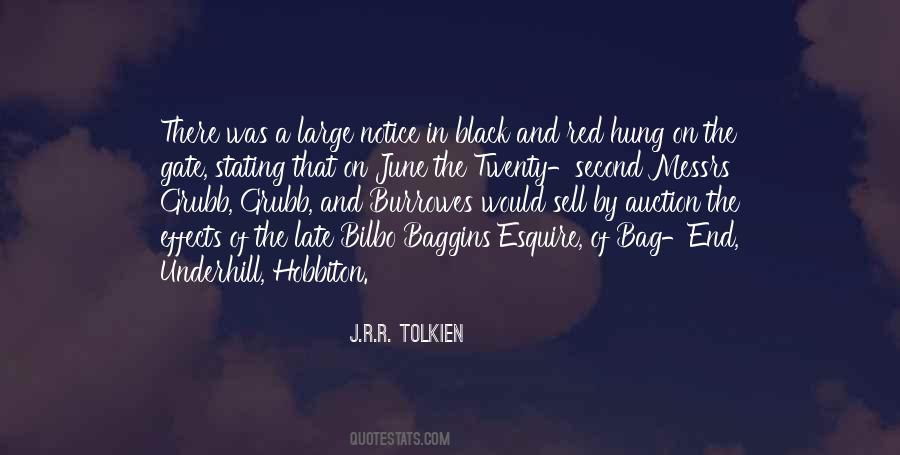 Quotes About Hobbiton #1304162