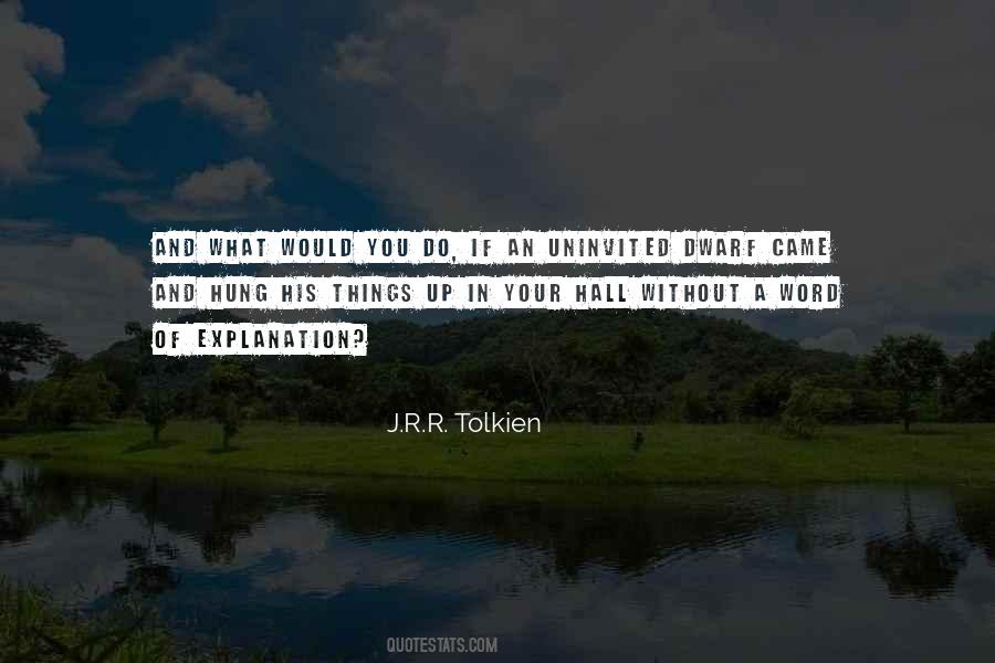 Quotes About Hobbiton #751238
