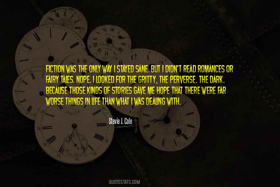 Quotes About Dark Fairy Tales #1591873