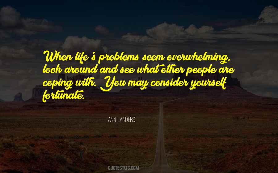 Quotes About Other People's Problems #1025794