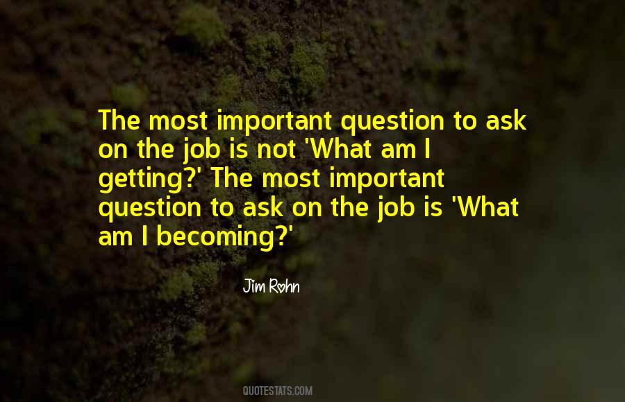 Important Jobs Quotes #356769