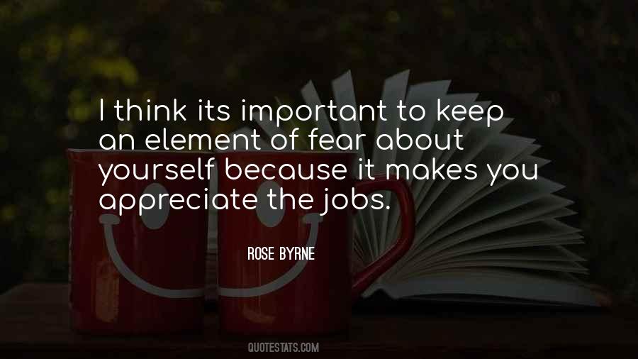 Important Jobs Quotes #508958