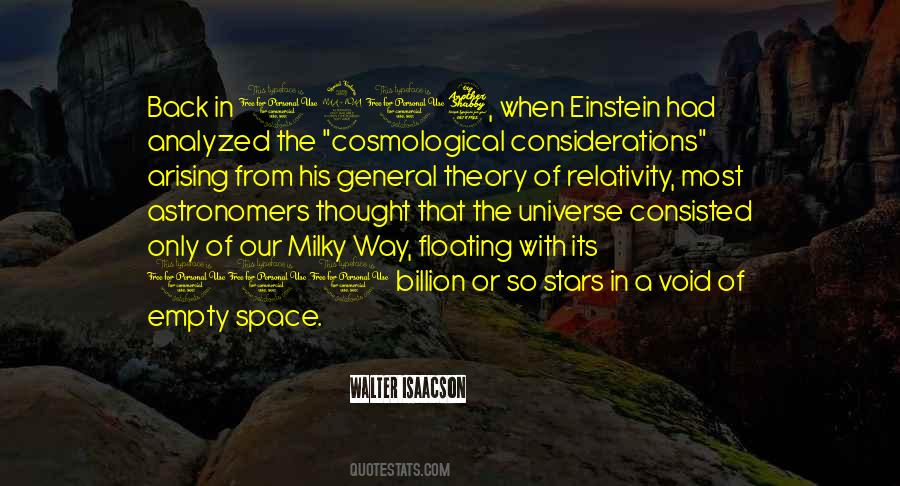Quotes About Milky Way #1582574