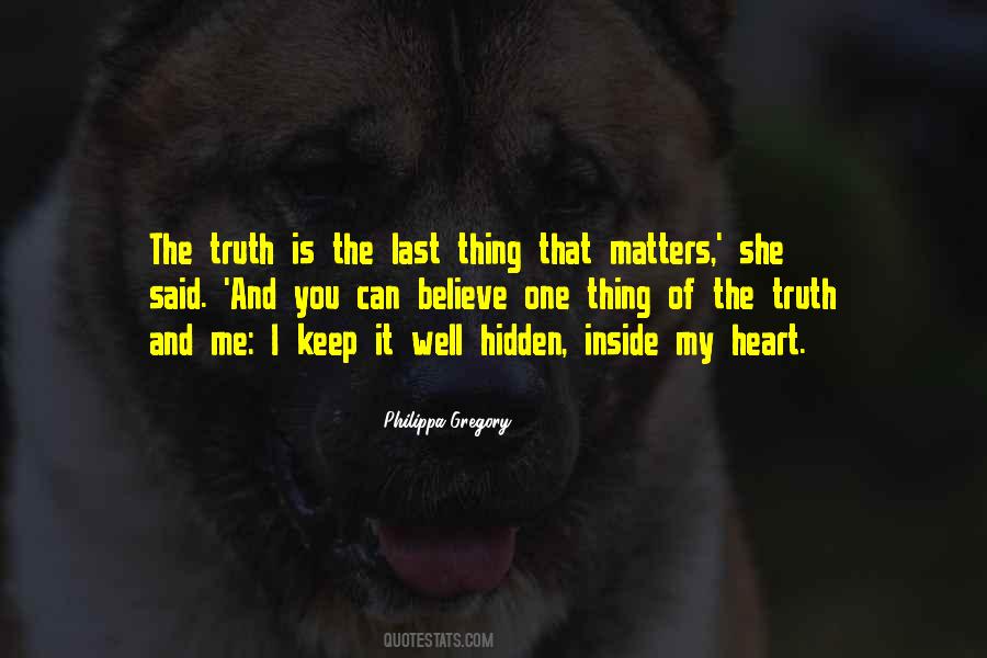 Quotes About Matters Of The Heart #1268209