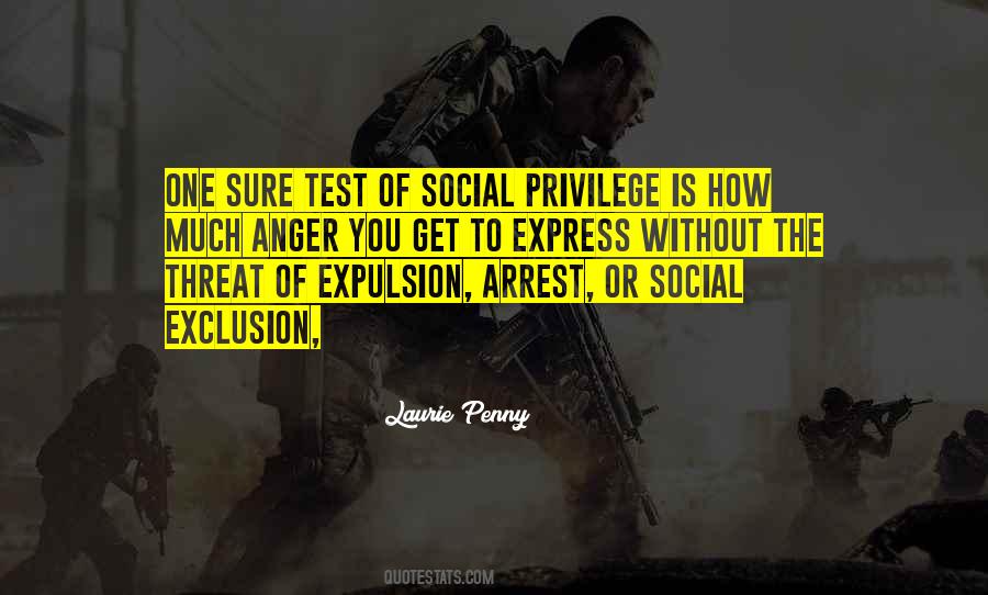 Quotes About Exclusion #880952