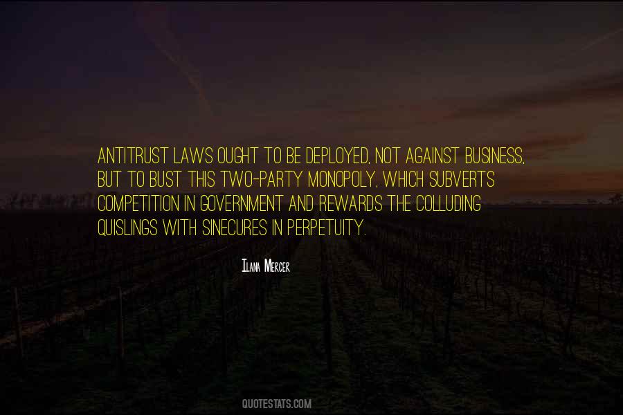 Antitrust Law Quotes #286562