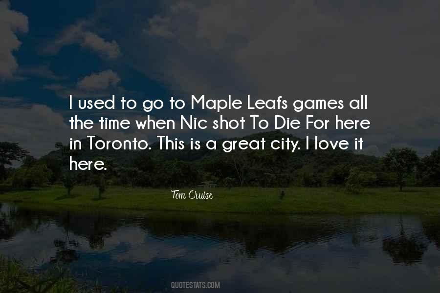 Quotes About Maple #1135442
