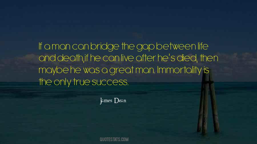 Bridge The Gap Quotes #1649678