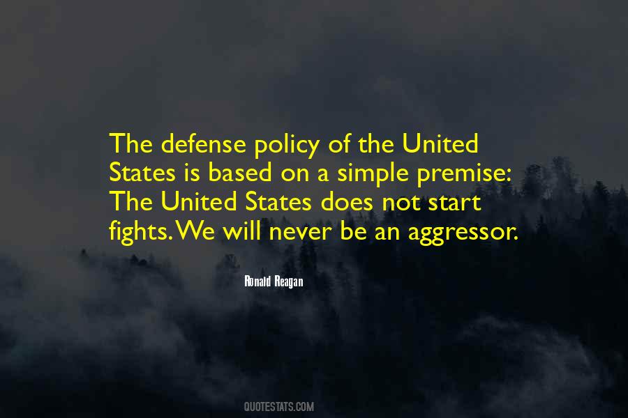 Defense Policy Quotes #566454