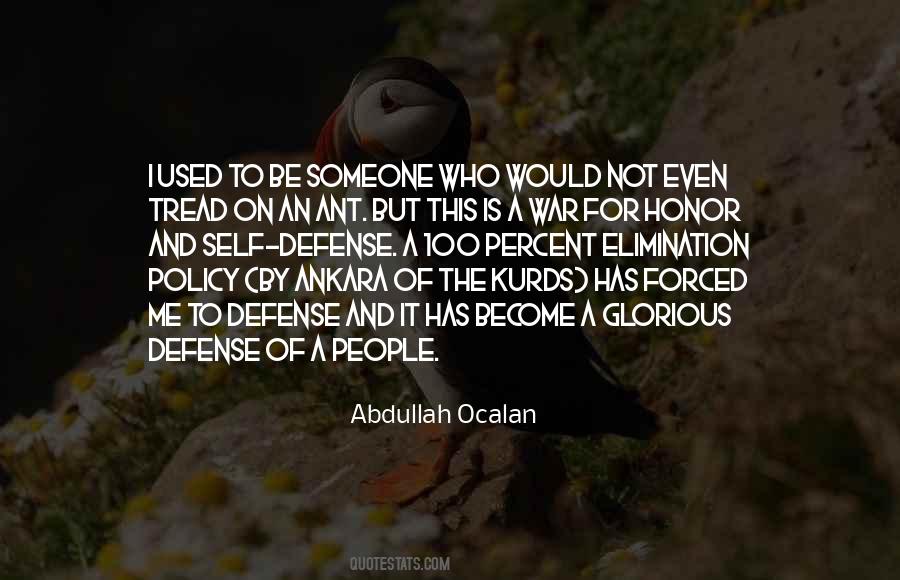Defense Policy Quotes #857467