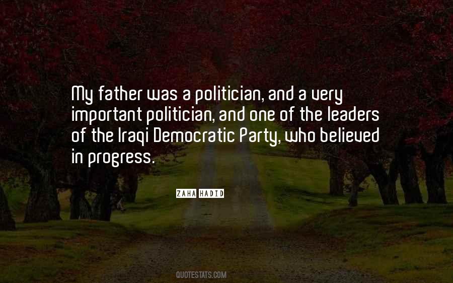 Democratic Leaders Quotes #1078324