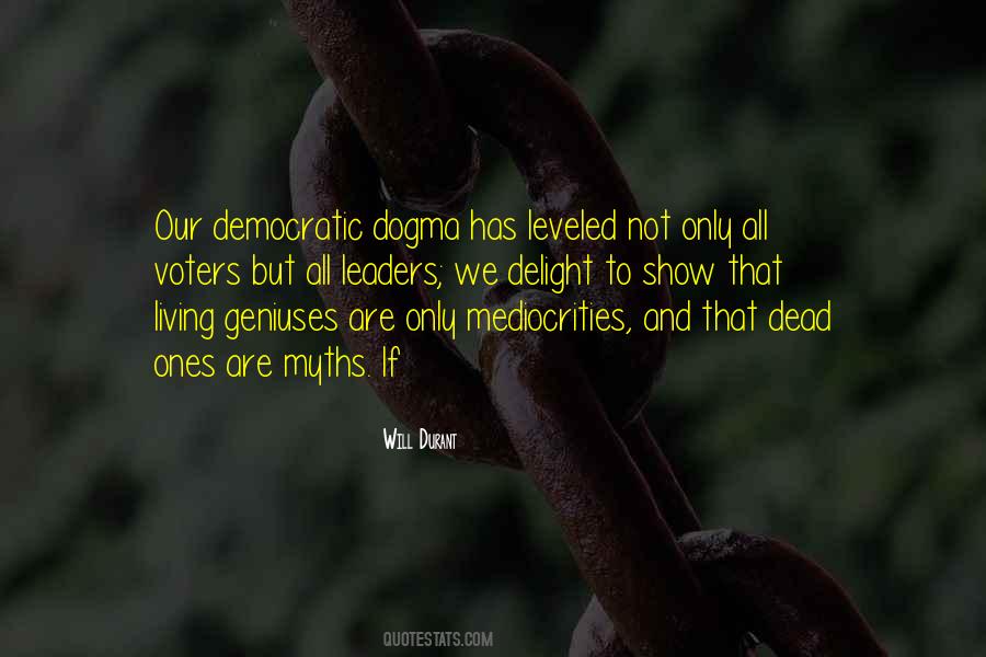 Democratic Leaders Quotes #148231