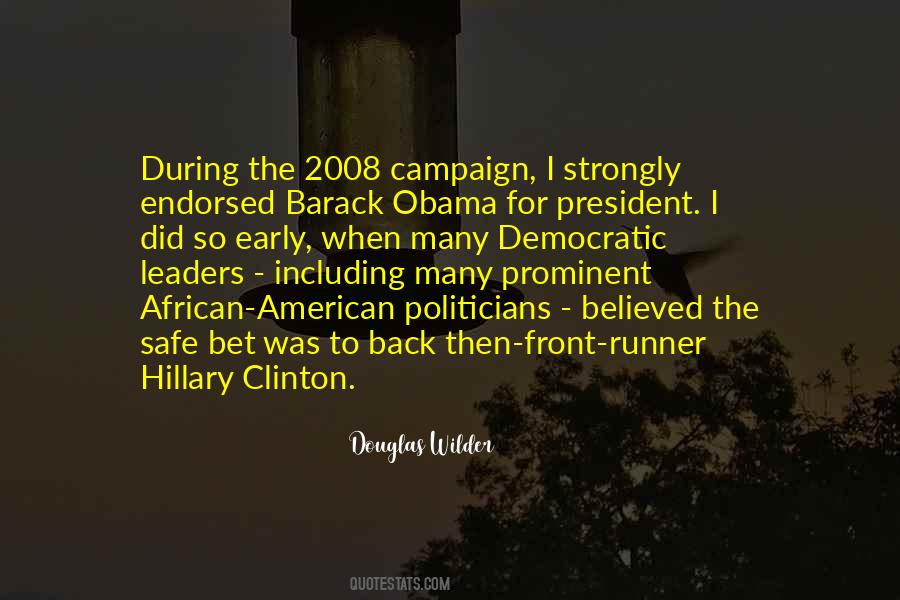 Democratic Leaders Quotes #953667