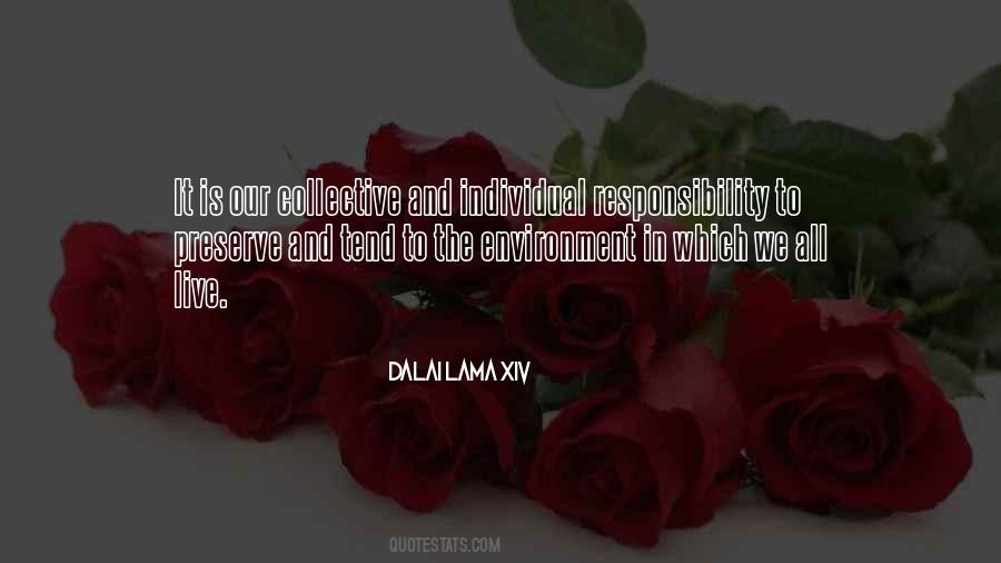 Quotes About Collective Responsibility #768204