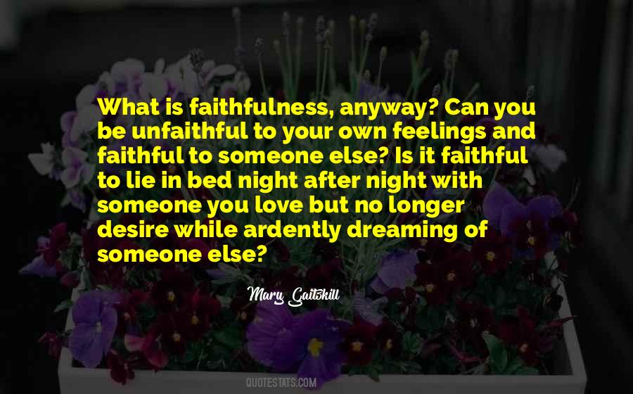 Love And Faithfulness Quotes #339003