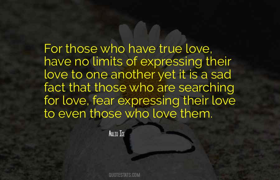 Quotes About Expressing Love #483708