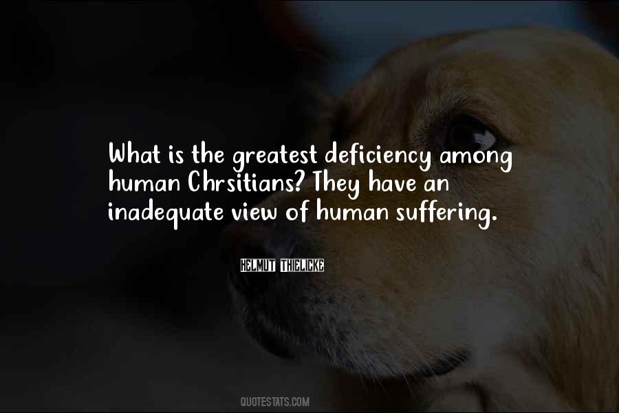 Quotes About Deficiency #90795