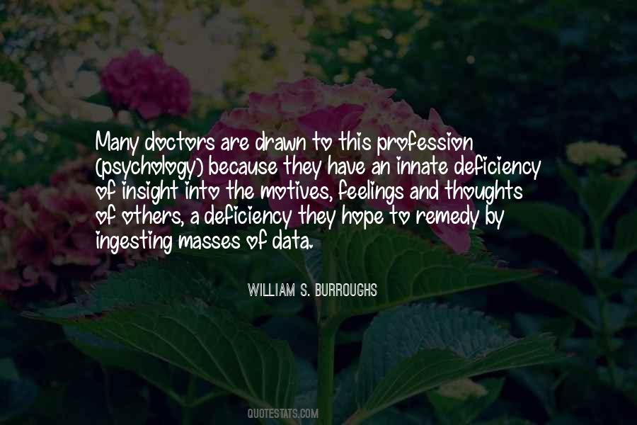 Quotes About Deficiency #944477