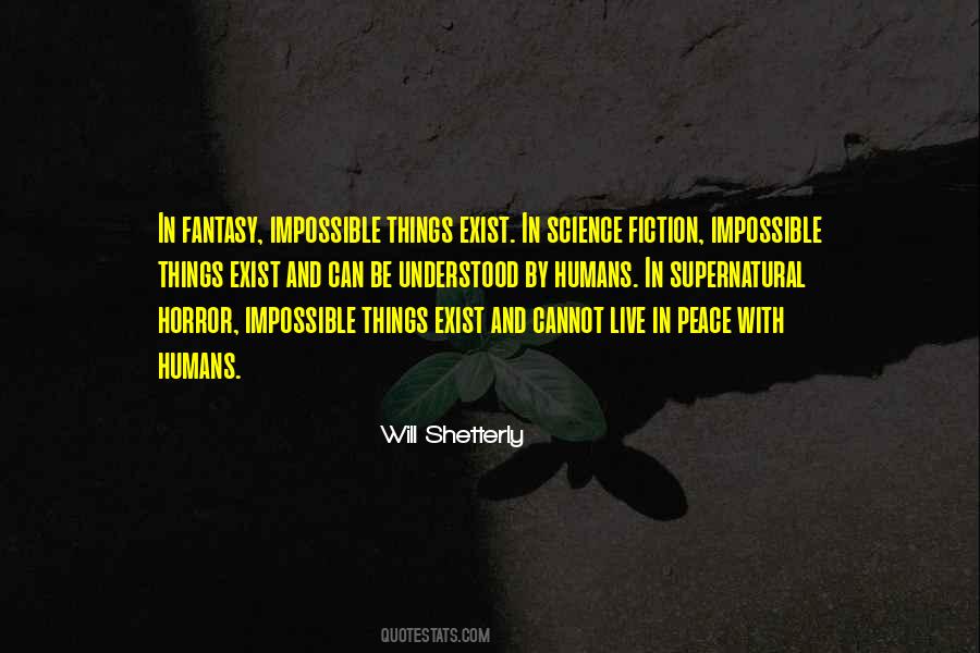 Fantasy Horror Quotes #491381