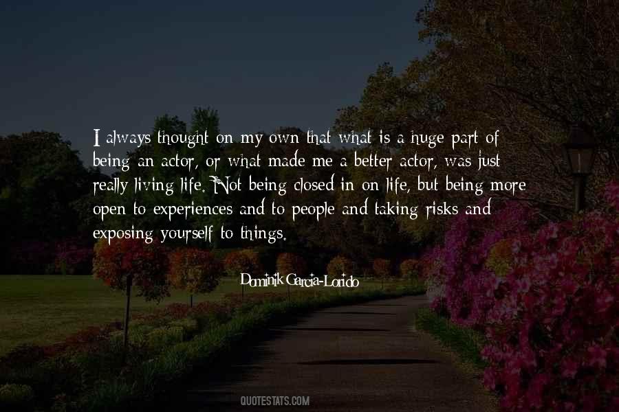 Quotes About Being Part Of My Life #1323306