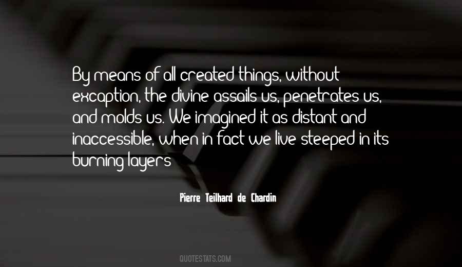 Pierre Teilhard Quotes #413366