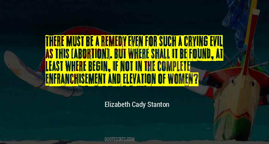 Elizabeth Cady Quotes #645058