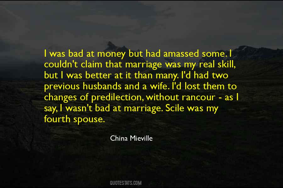 Quotes About Marriage And Money #1852732