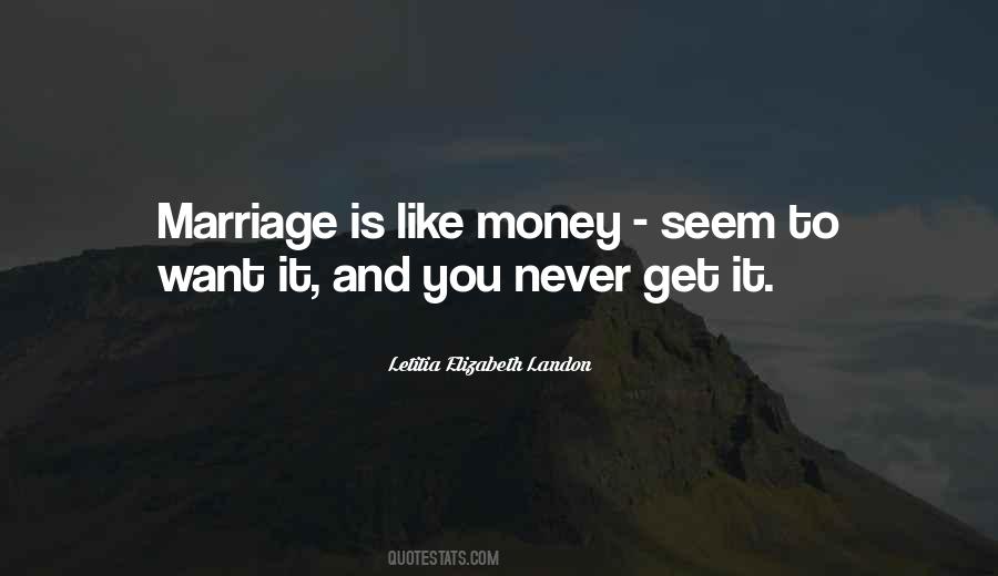 Quotes About Marriage And Money #603873