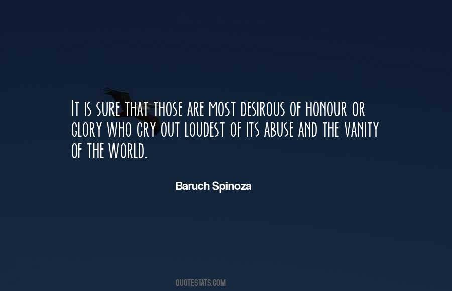 Vanity Of The World Quotes #1361277