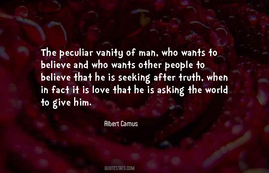 Vanity Of The World Quotes #1605079